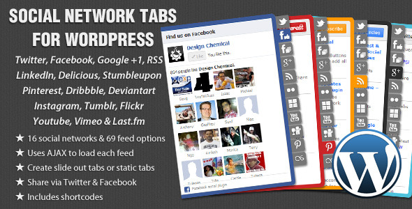 Social network tabs