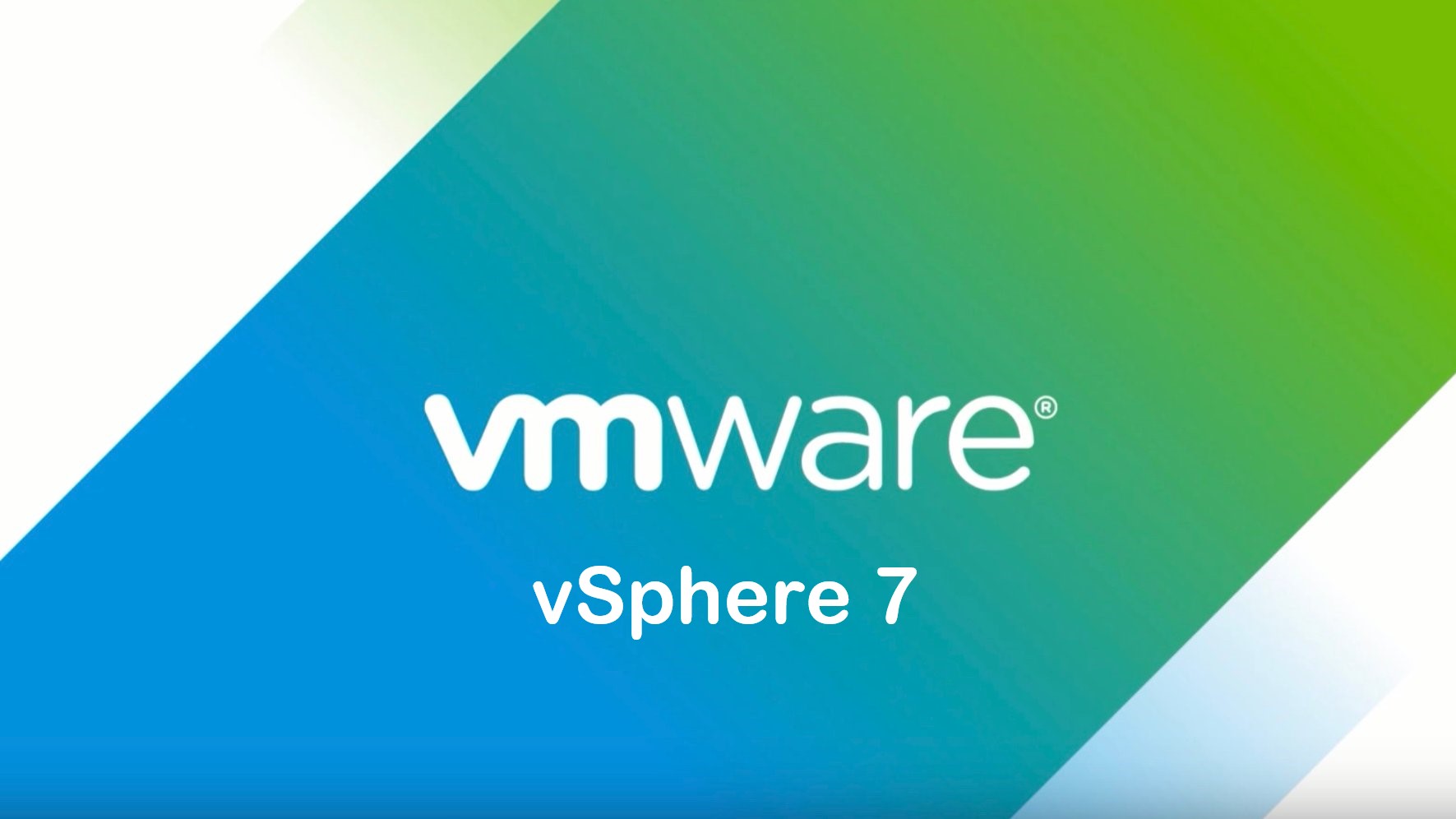 VMware vSphere 7 Deprecated Features
