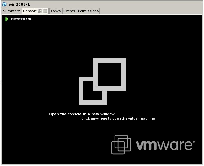 VMware VMRC console