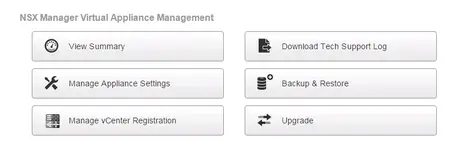 NSX Manager Upgrade